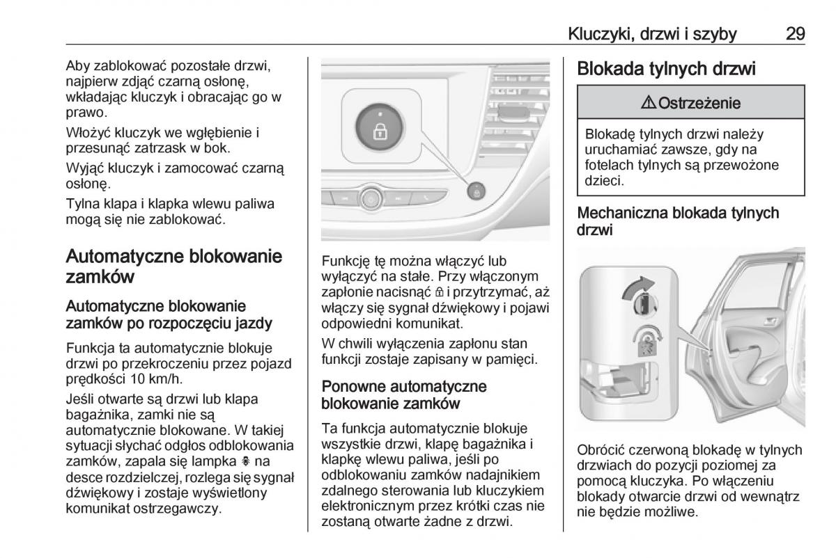 Opel Crossland X instrukcja obslugi / page 31