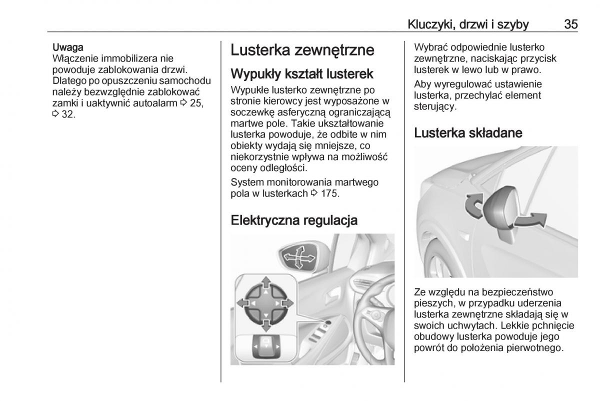 Opel Crossland X instrukcja obslugi / page 37