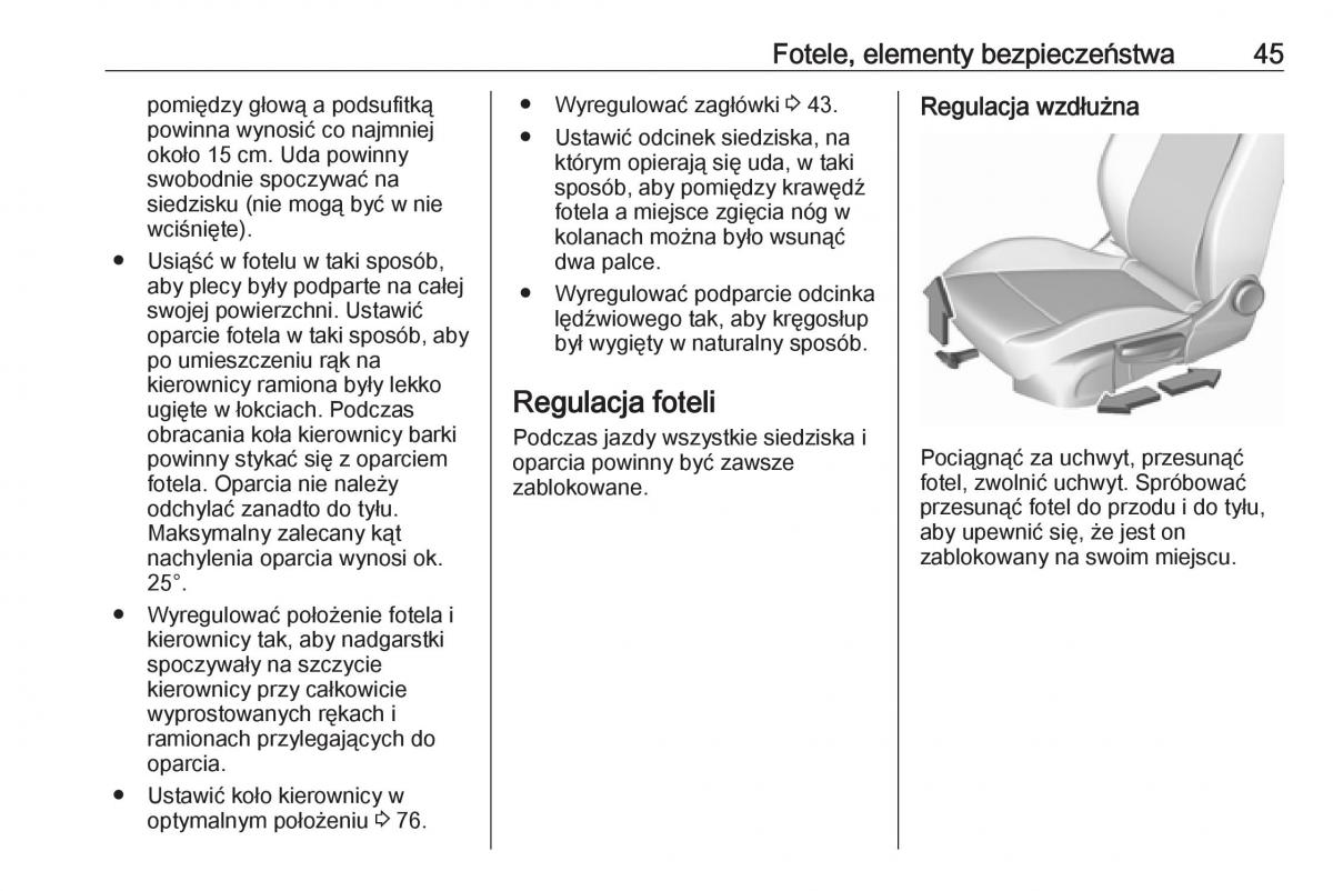 Opel Crossland X instrukcja obslugi / page 47