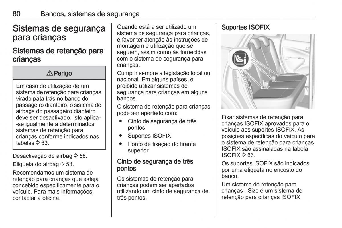 Opel Crossland X manual del propietario / page 62