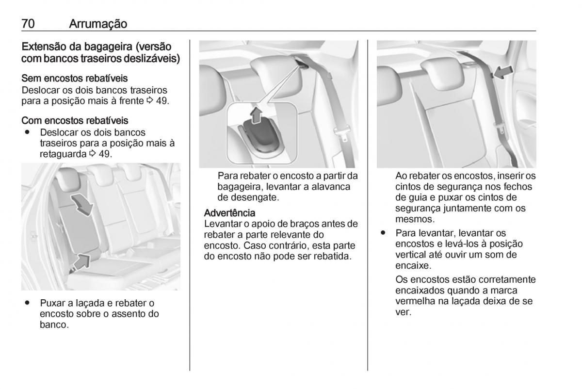 Opel Crossland X manual del propietario / page 72