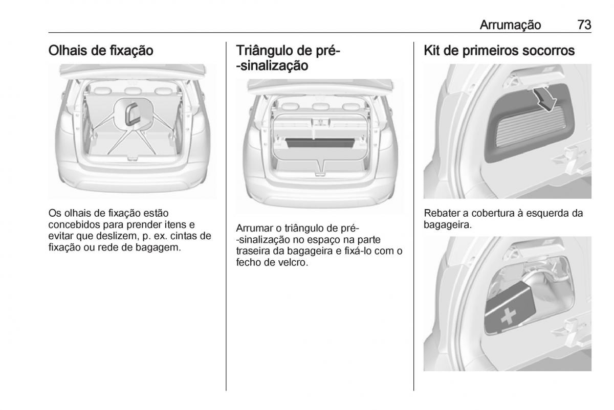 Opel Crossland X manual del propietario / page 75