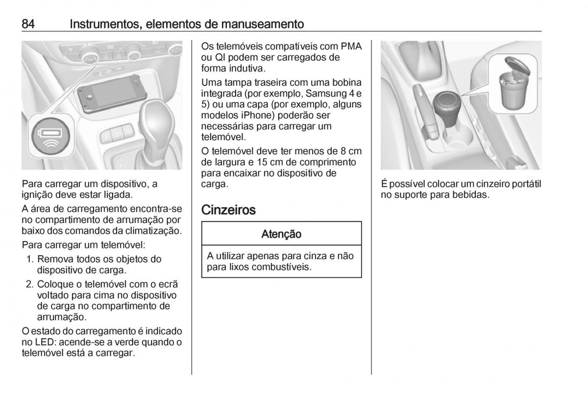 Opel Crossland X manual del propietario / page 86