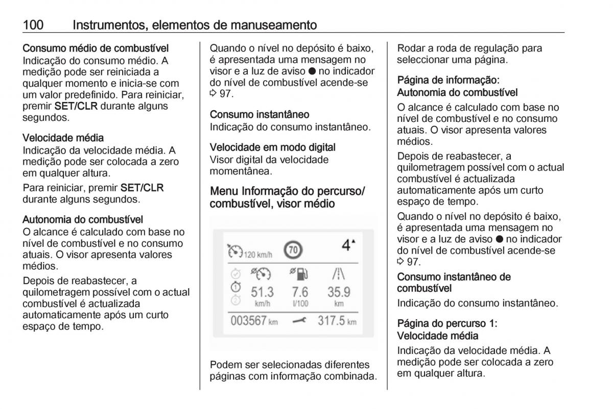 Opel Crossland X manual del propietario / page 102