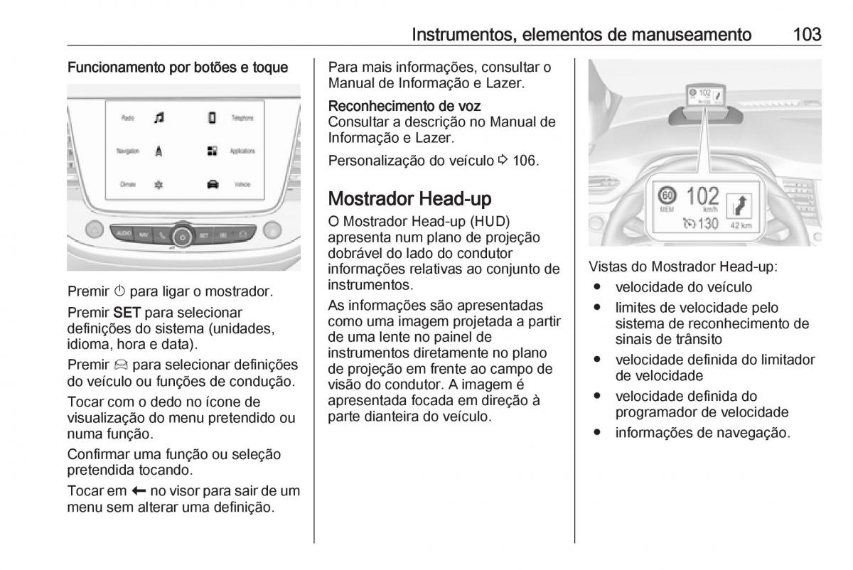 Opel Crossland X manual del propietario / page 105