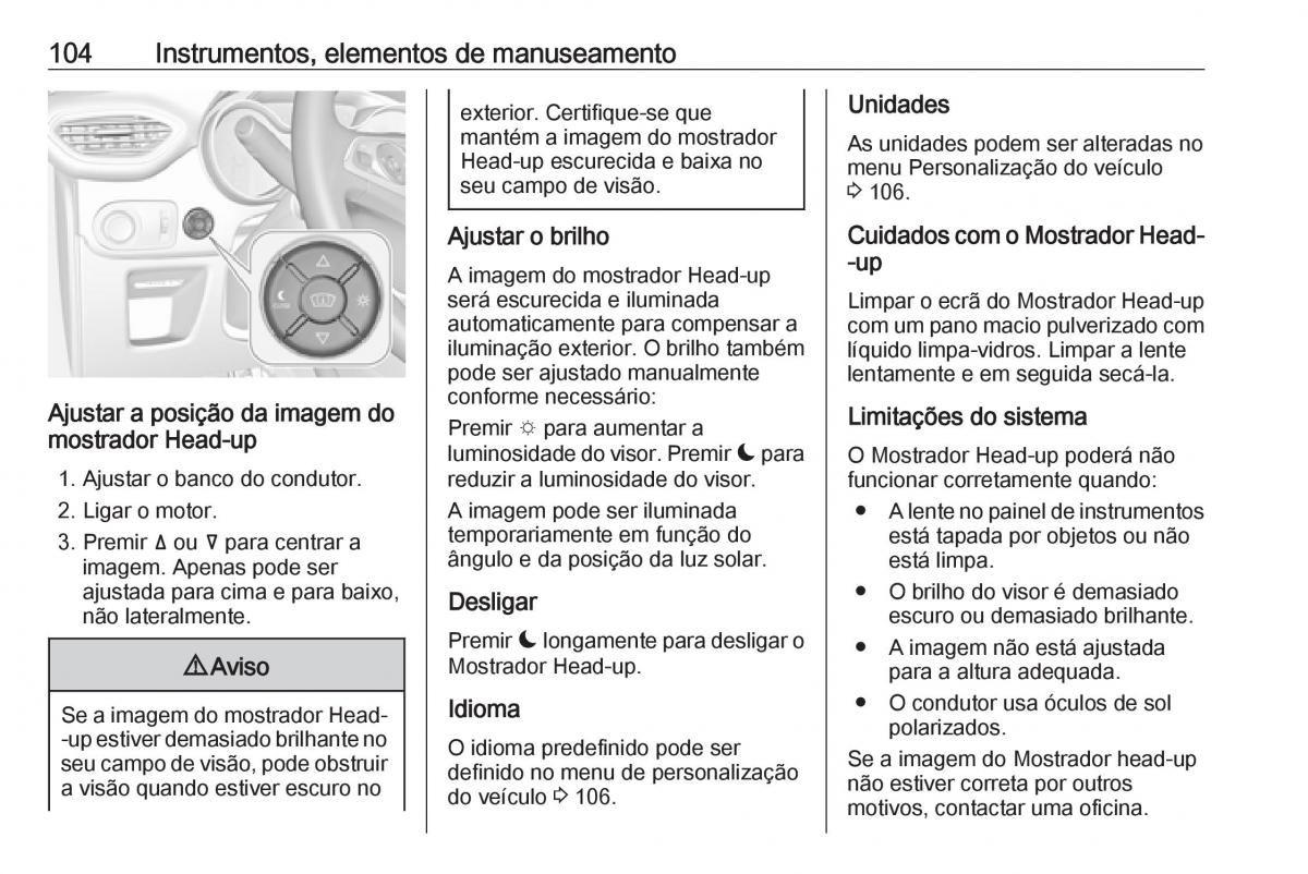 Opel Crossland X manual del propietario / page 106