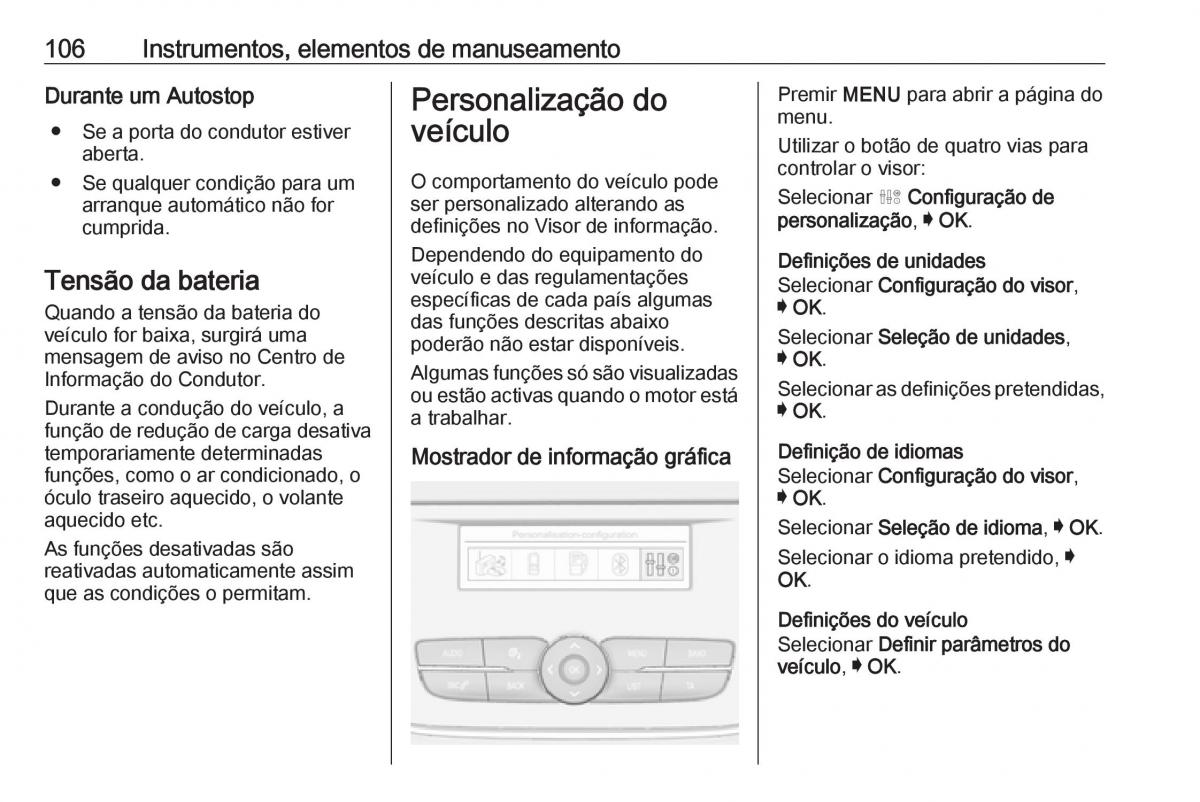 Opel Crossland X manual del propietario / page 108