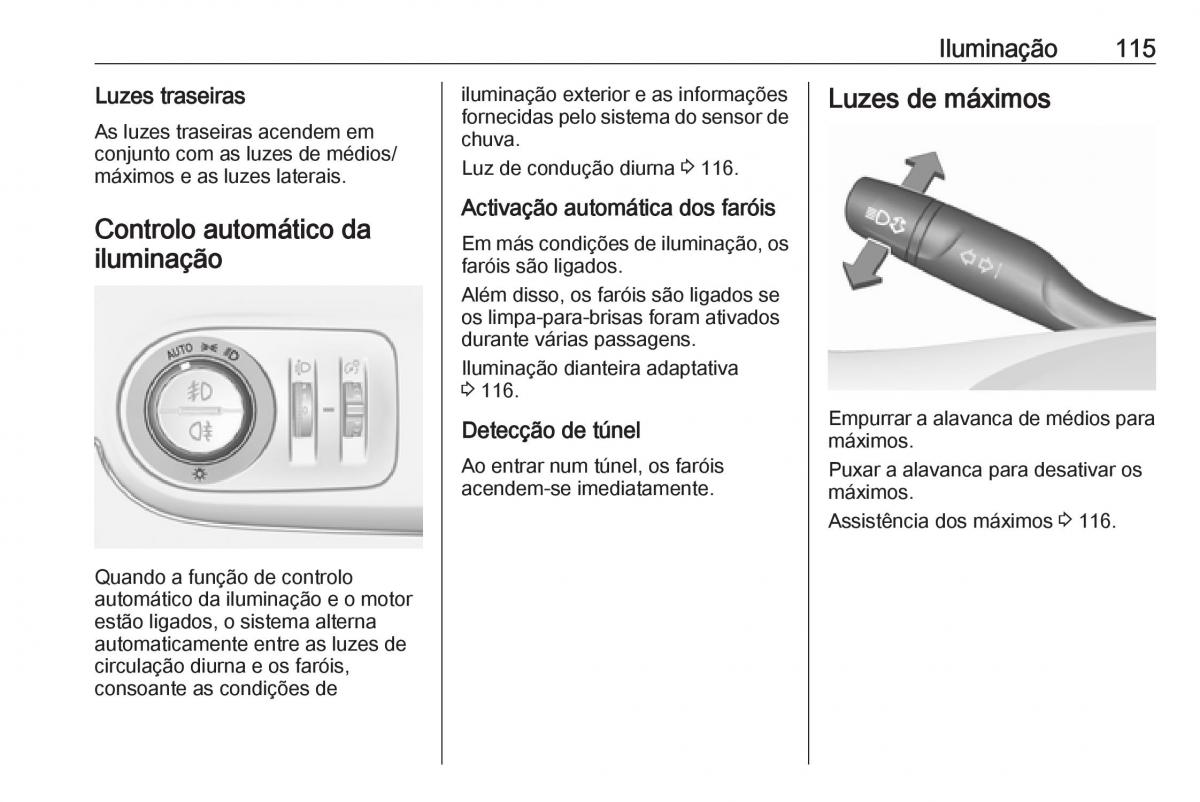 Opel Crossland X manual del propietario / page 117