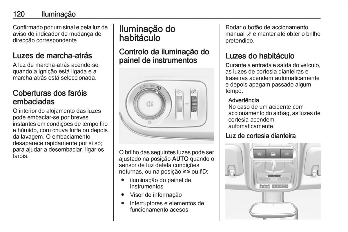 Opel Crossland X manual del propietario / page 122