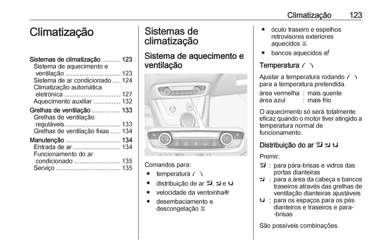 Opel Crossland X manual del propietario / page 125