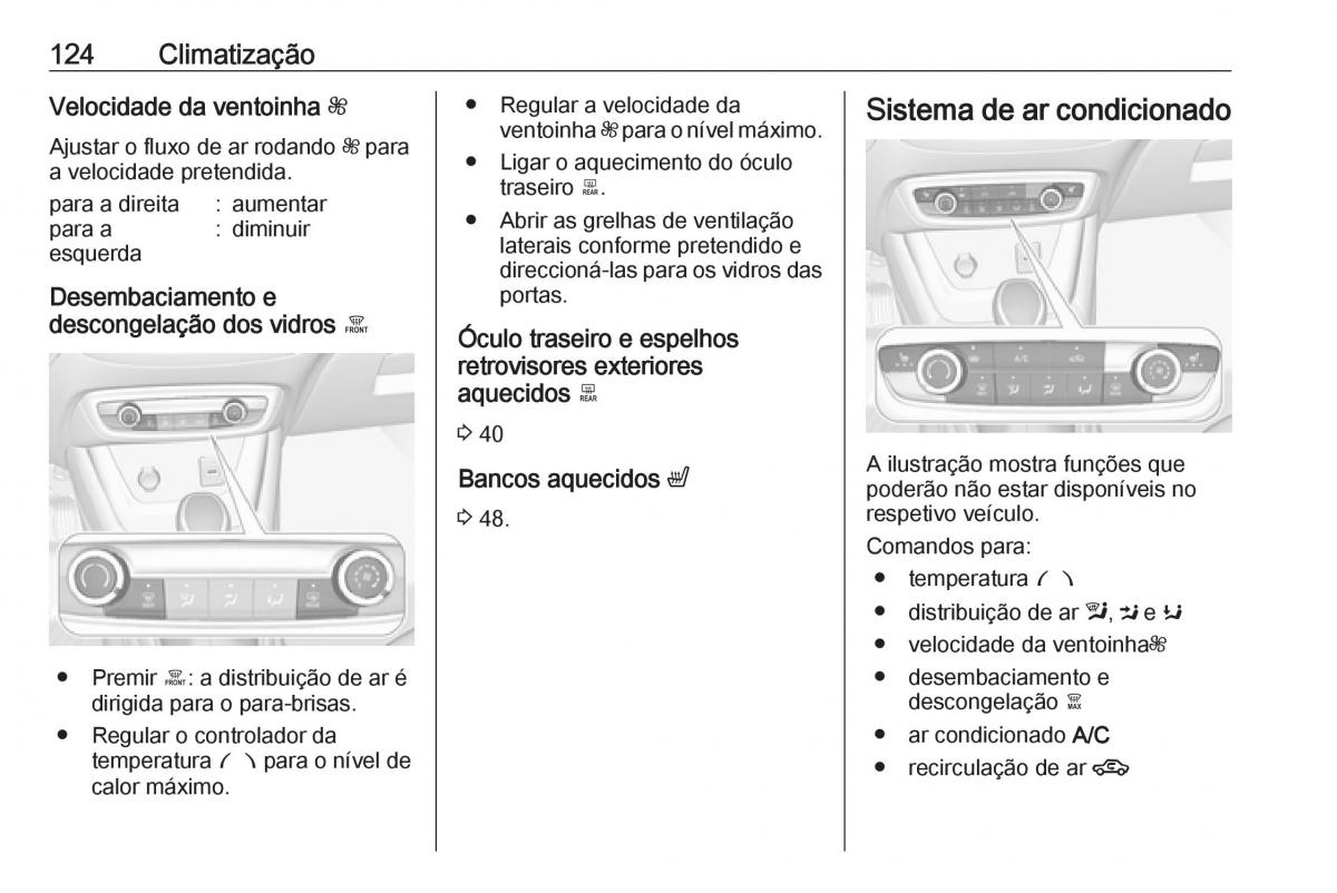 Opel Crossland X manual del propietario / page 126