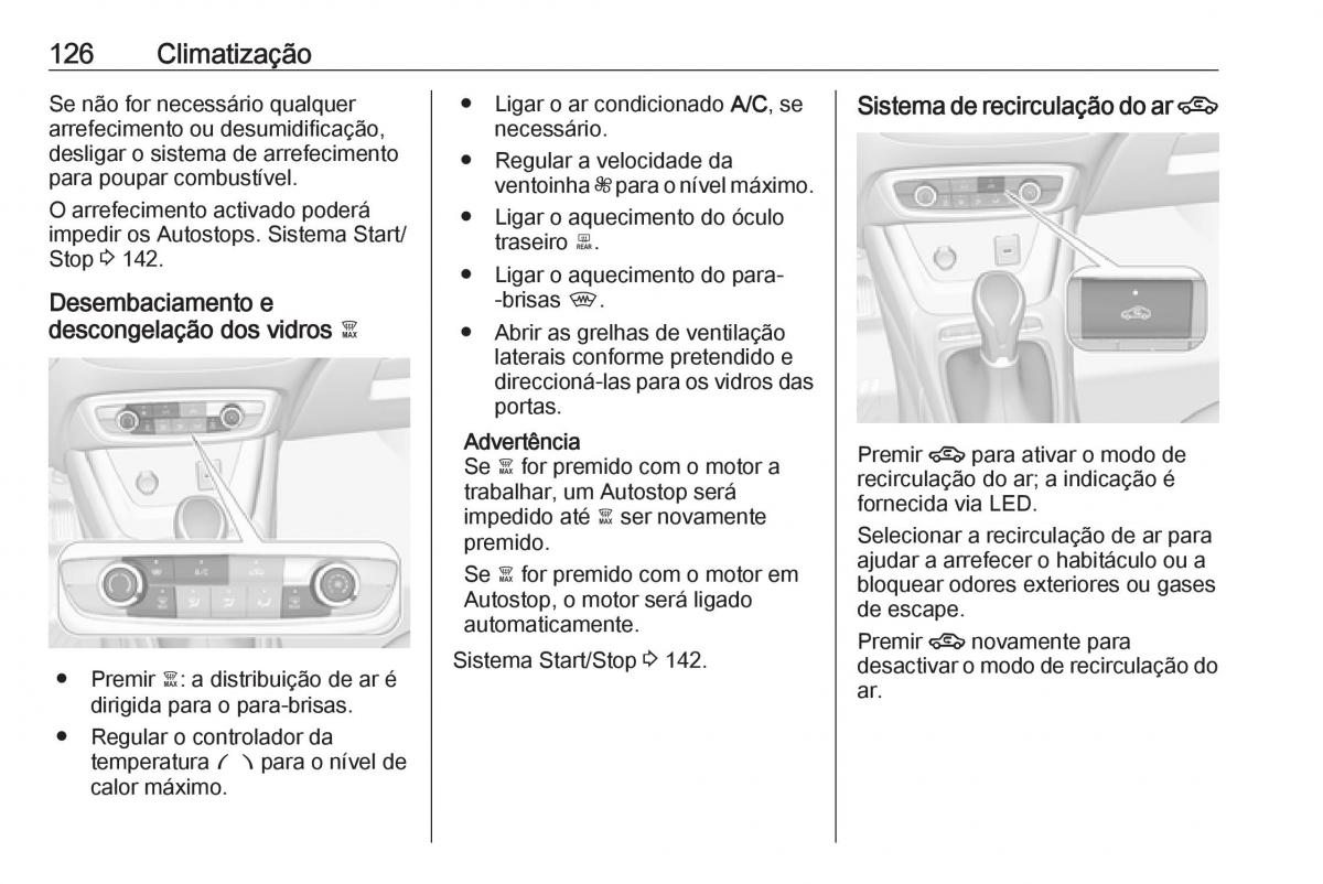 Opel Crossland X manual del propietario / page 128