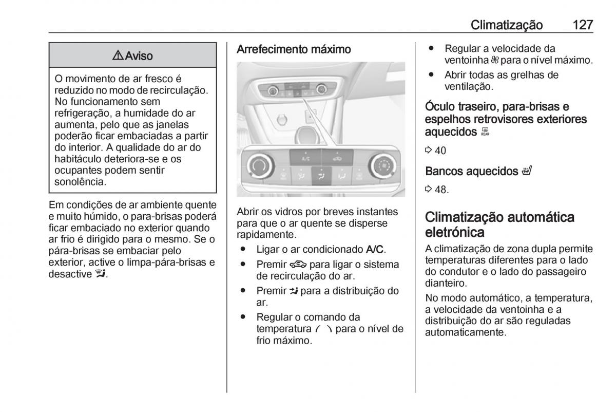 Opel Crossland X manual del propietario / page 129