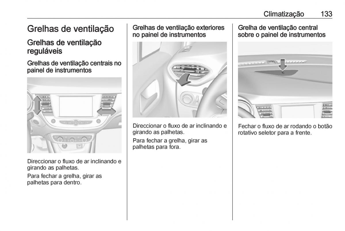 Opel Crossland X manual del propietario / page 135