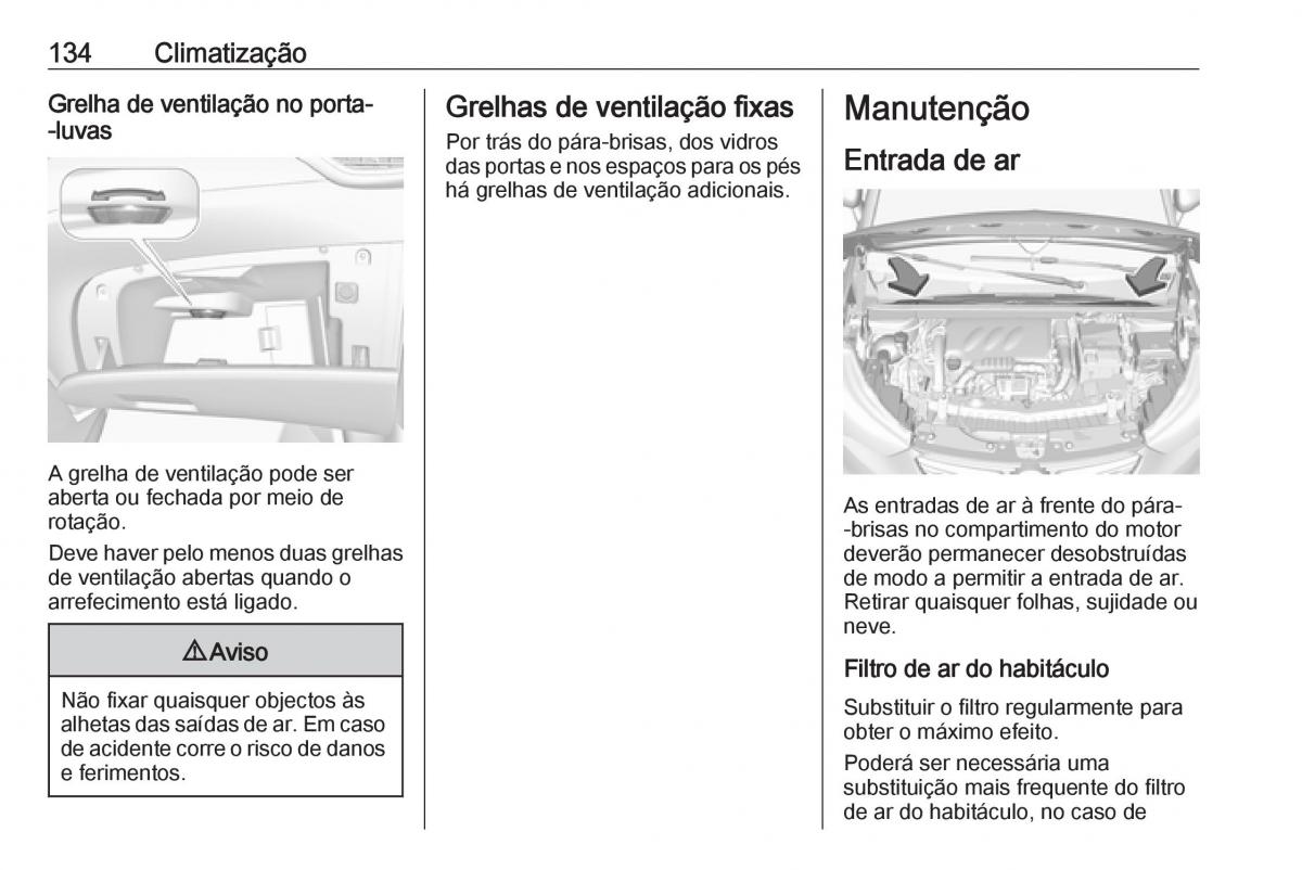 Opel Crossland X manual del propietario / page 136