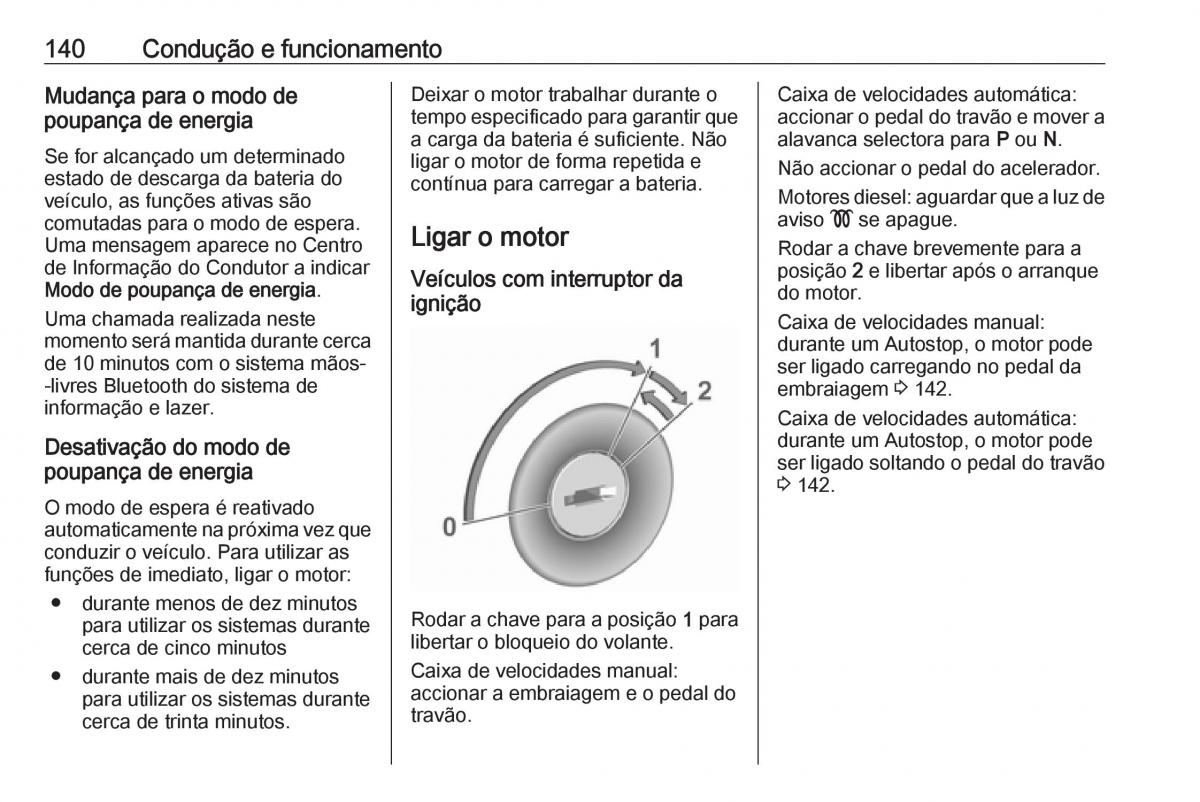 Opel Crossland X manual del propietario / page 142