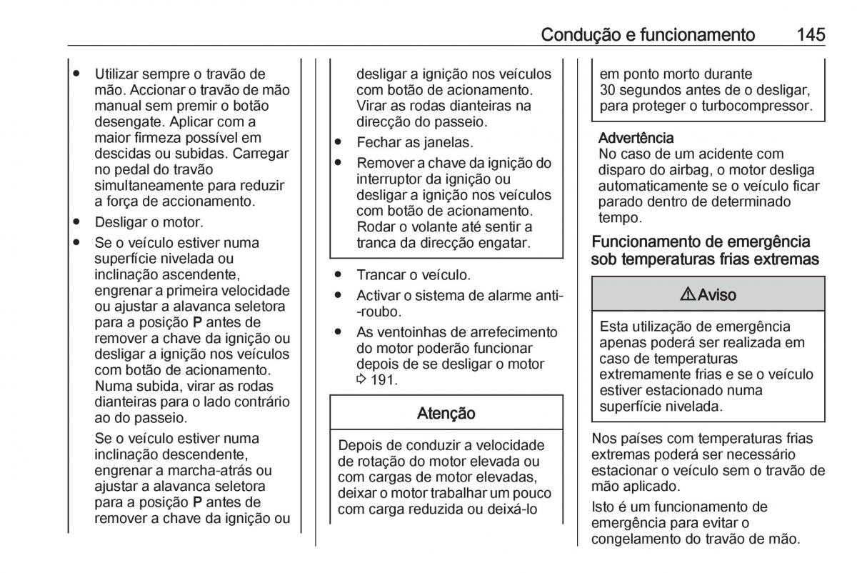 Opel Crossland X manual del propietario / page 147