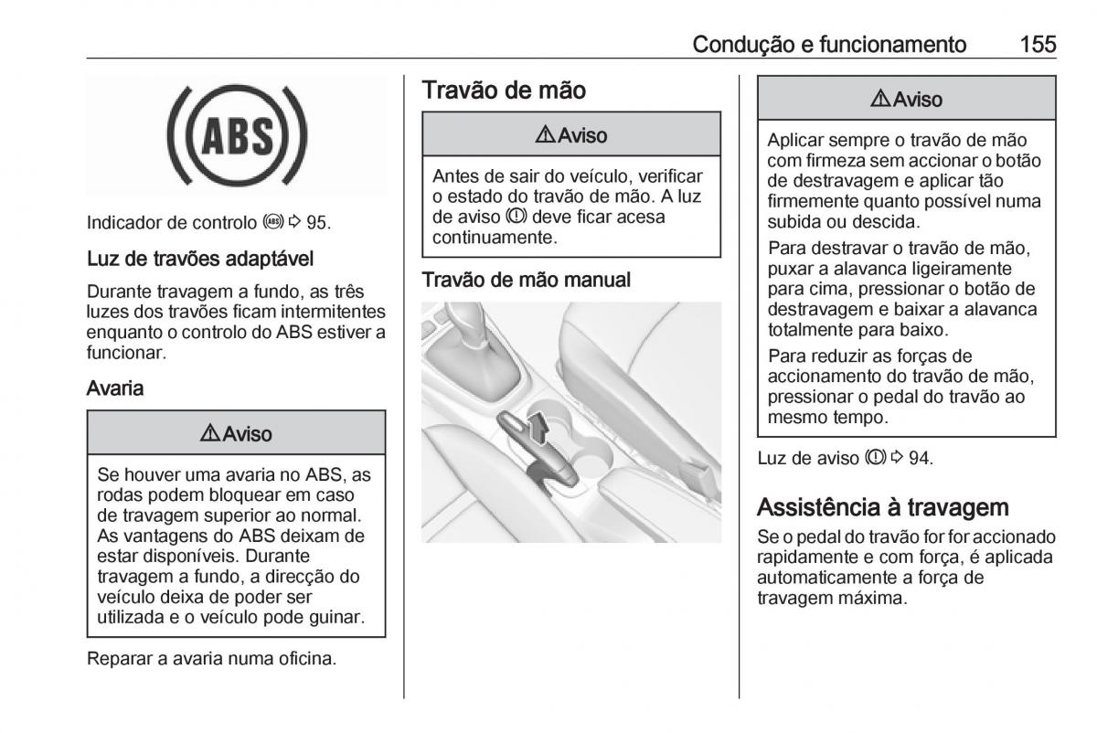 Opel Crossland X manual del propietario / page 157