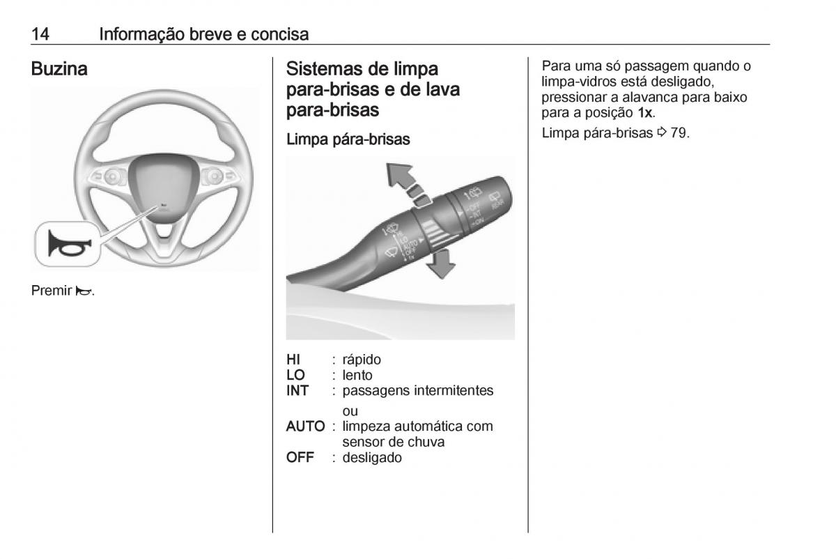 Opel Crossland X manual del propietario / page 16