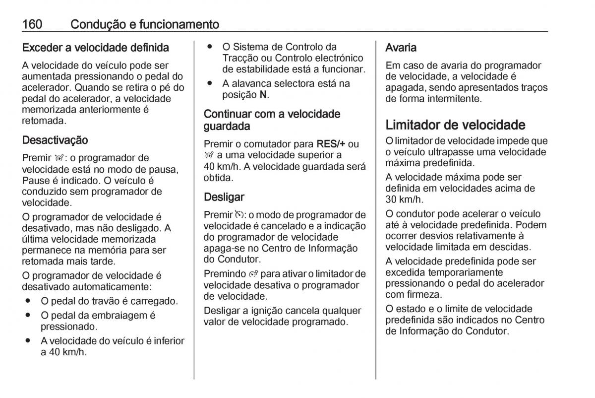 Opel Crossland X manual del propietario / page 162