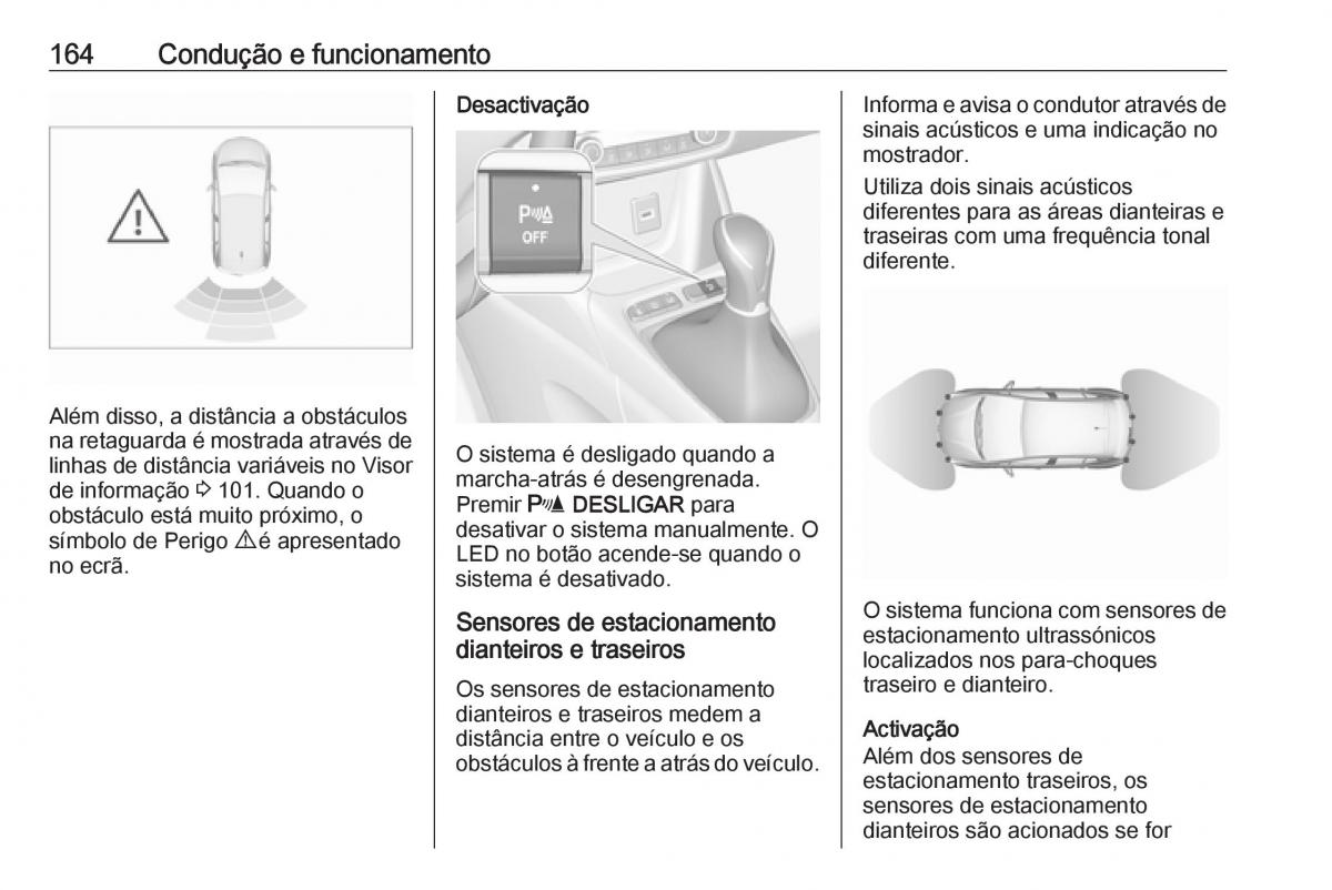 Opel Crossland X manual del propietario / page 166