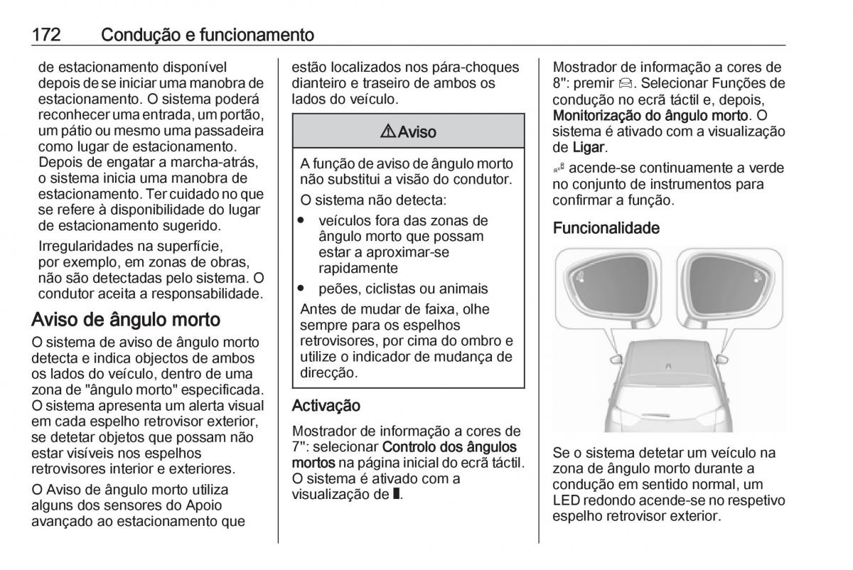 Opel Crossland X manual del propietario / page 174