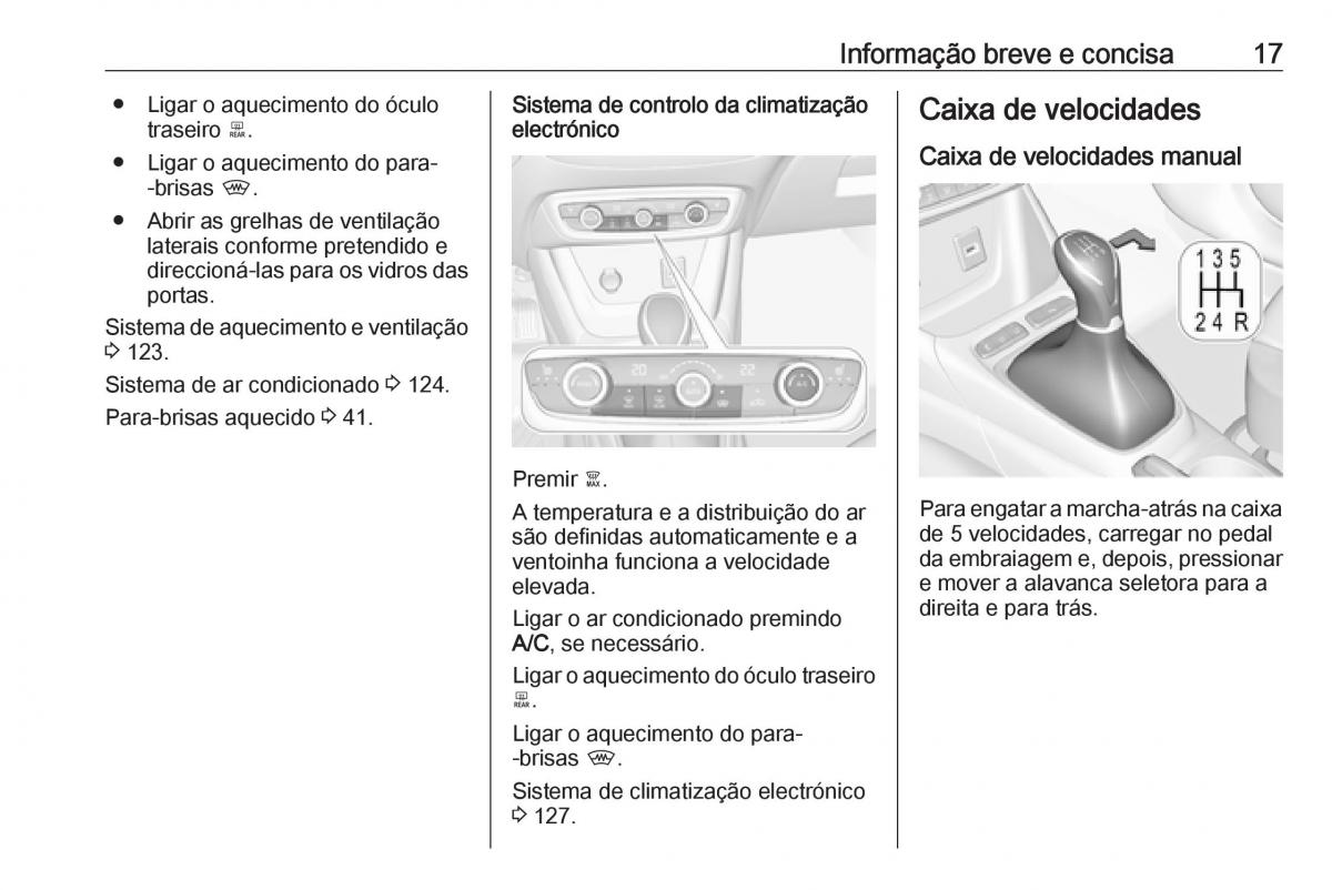 Opel Crossland X manual del propietario / page 19