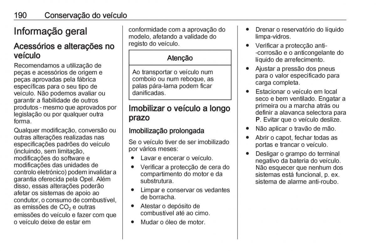 Opel Crossland X manual del propietario / page 192