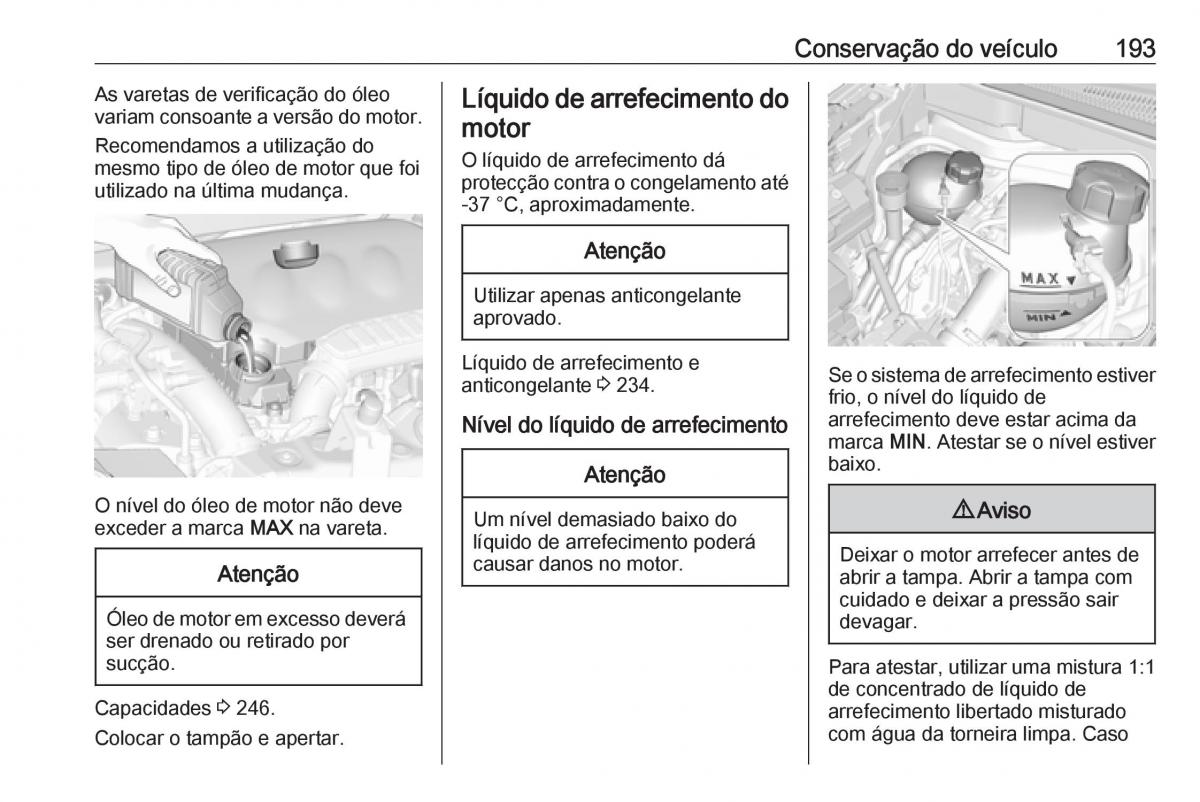 Opel Crossland X manual del propietario / page 195