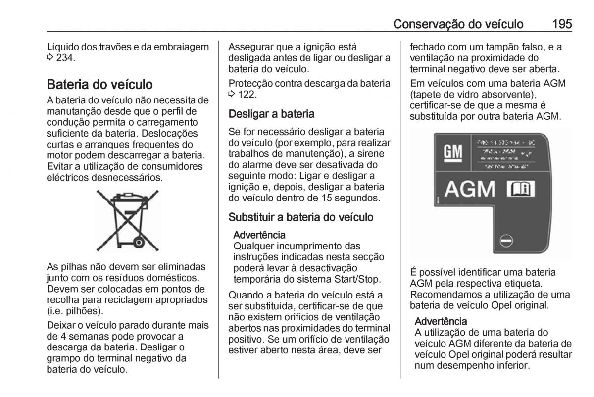 Opel Crossland X manual del propietario / page 197