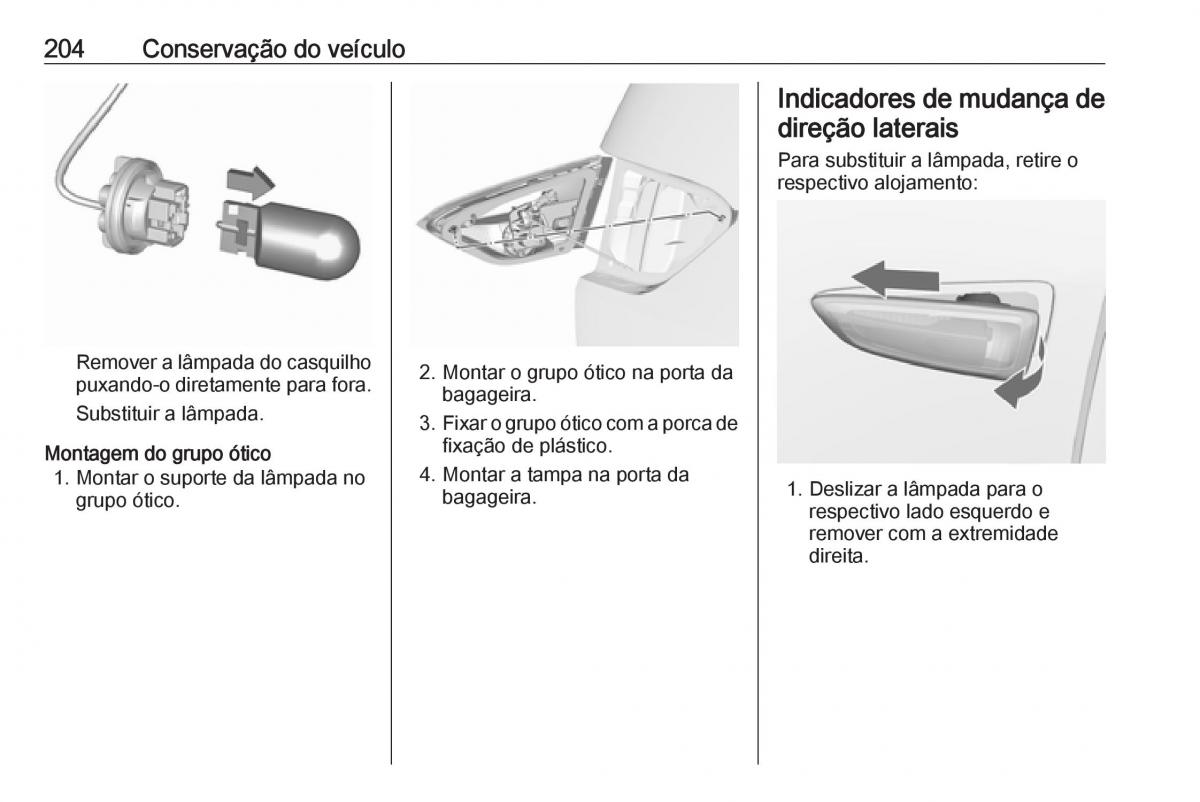 Opel Crossland X manual del propietario / page 206