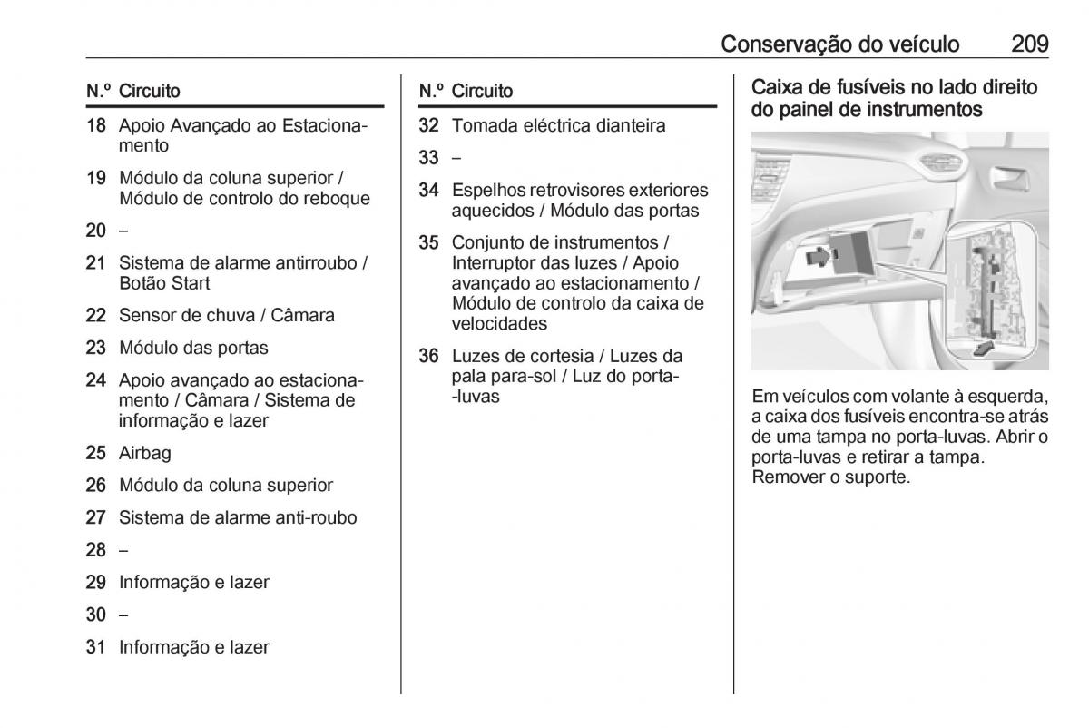 Opel Crossland X manual del propietario / page 211