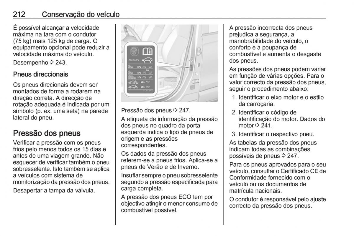 Opel Crossland X manual del propietario / page 214