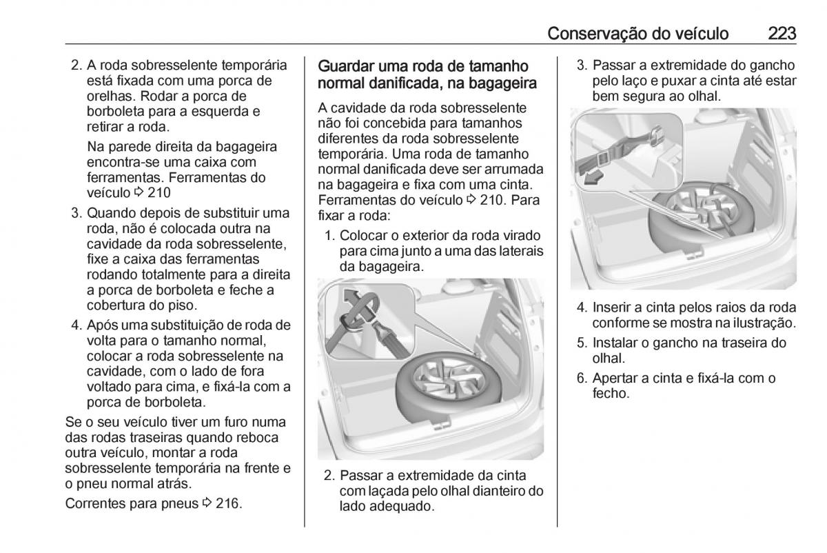 Opel Crossland X manual del propietario / page 225