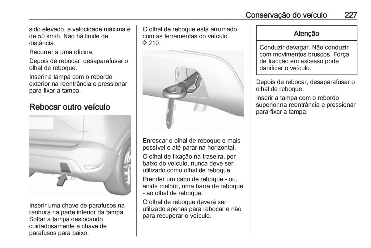 Opel Crossland X manual del propietario / page 229