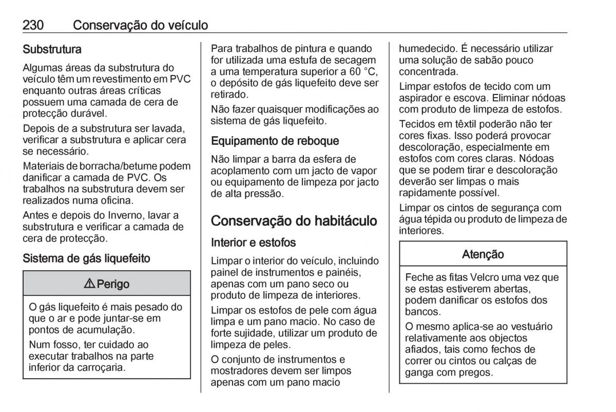 Opel Crossland X manual del propietario / page 232