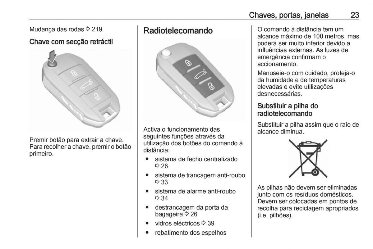 Opel Crossland X manual del propietario / page 25