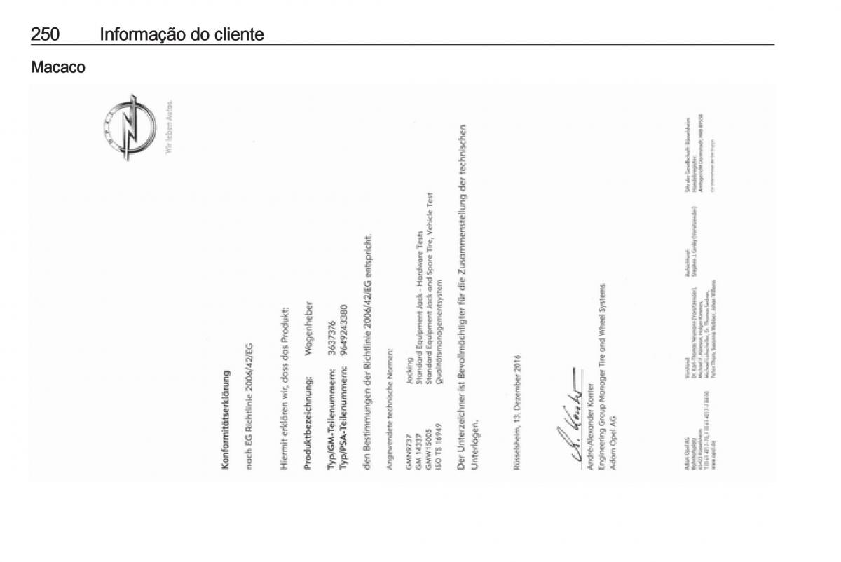 Opel Crossland X manual del propietario / page 252