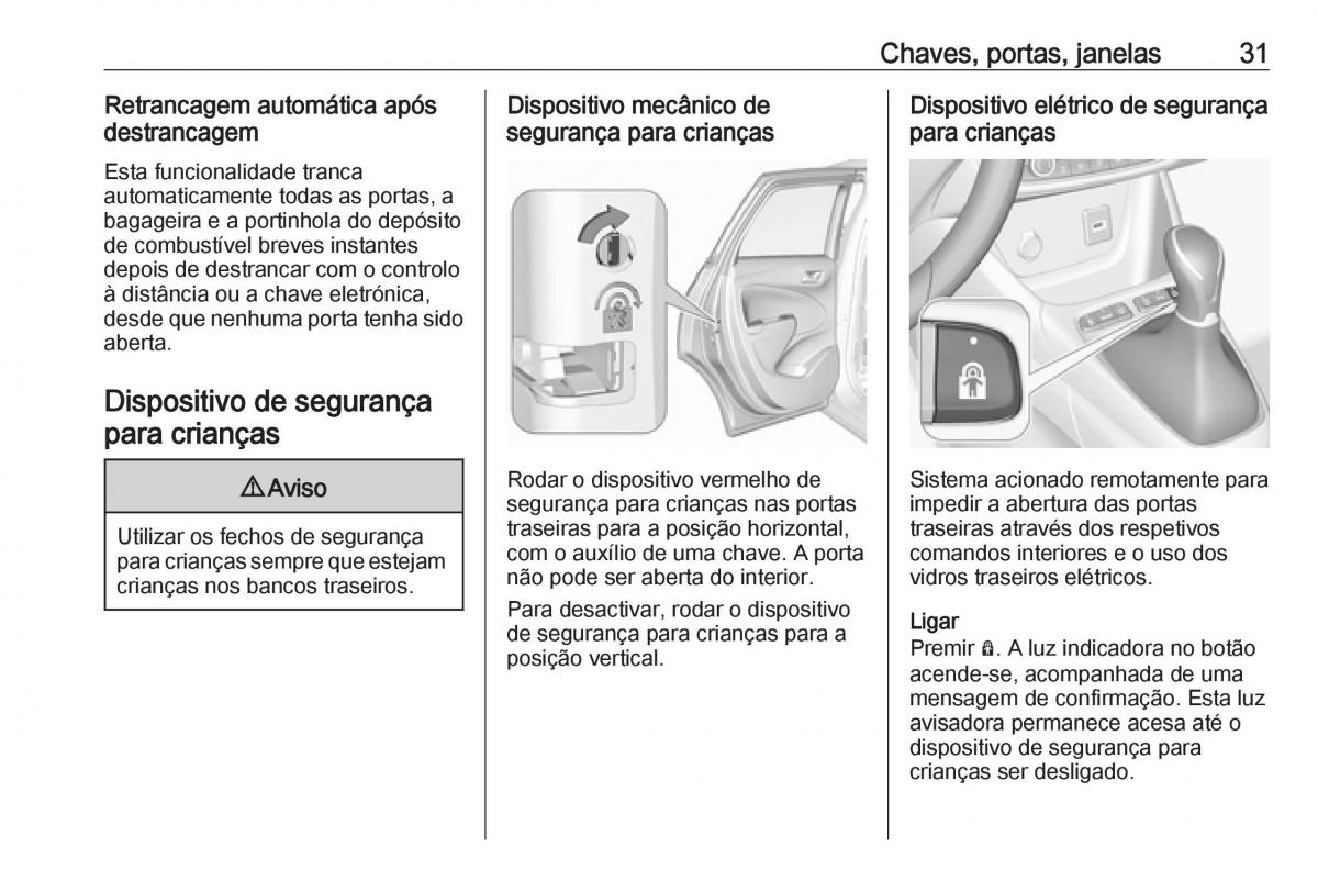 Opel Crossland X manual del propietario / page 33