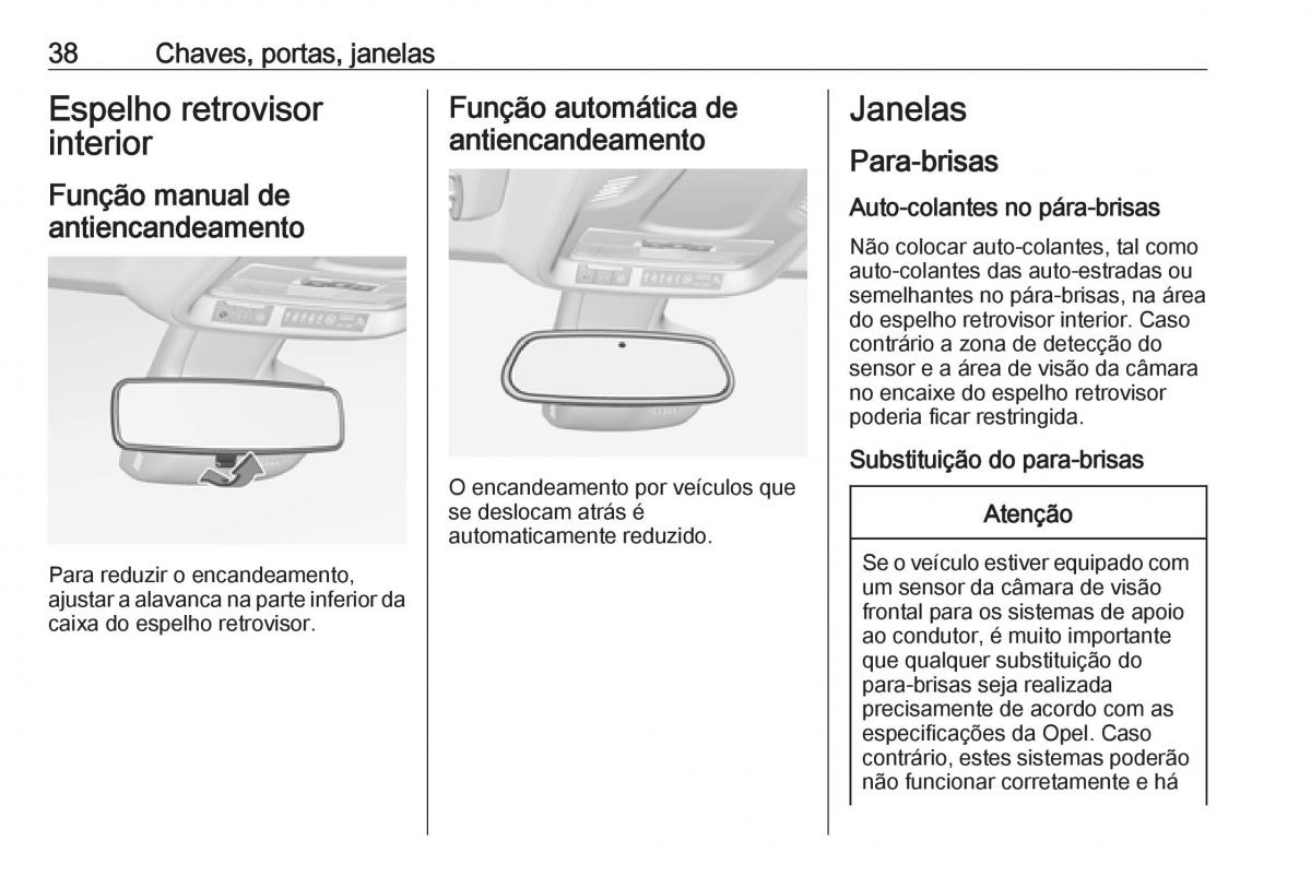 Opel Crossland X manual del propietario / page 40