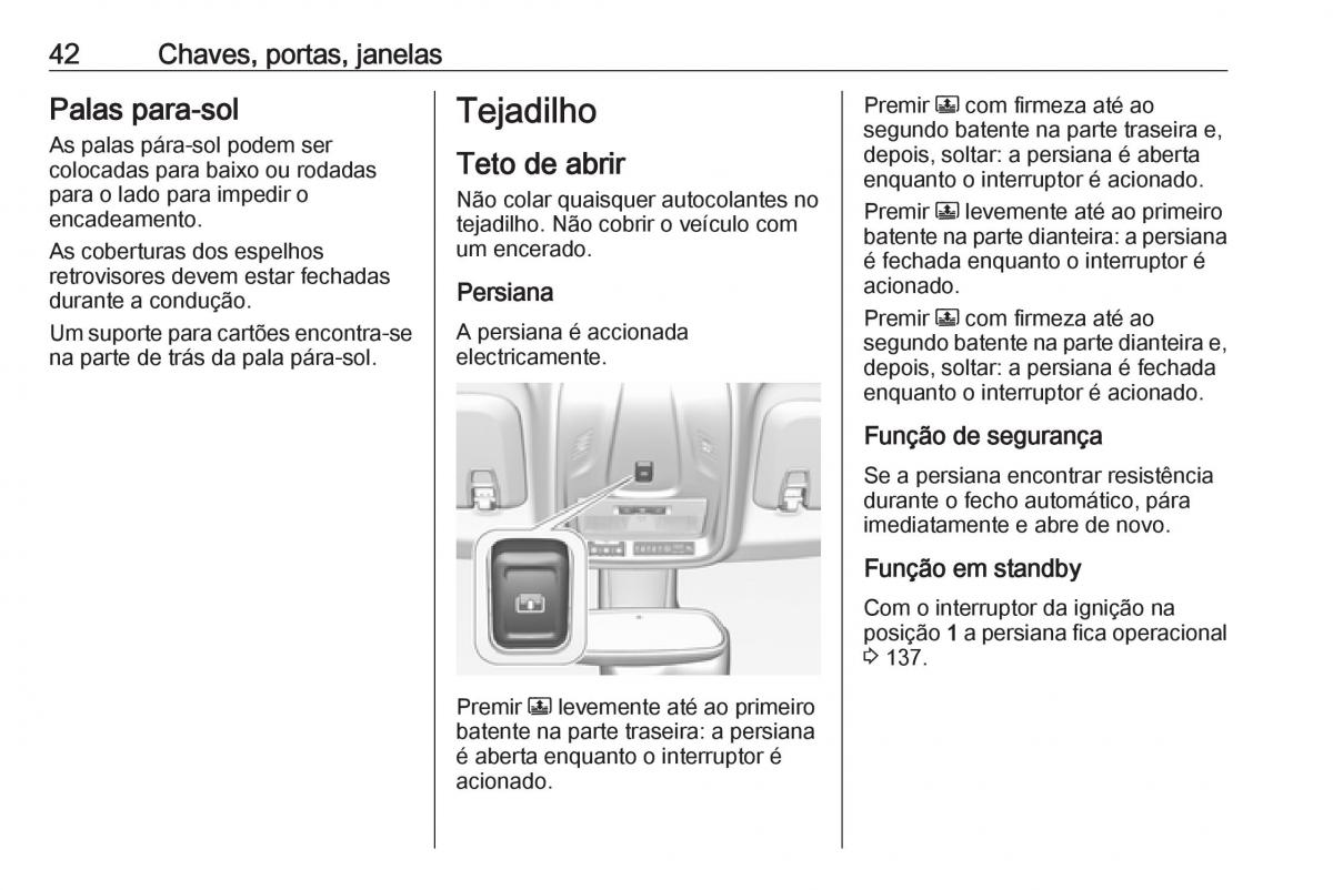 Opel Crossland X manual del propietario / page 44