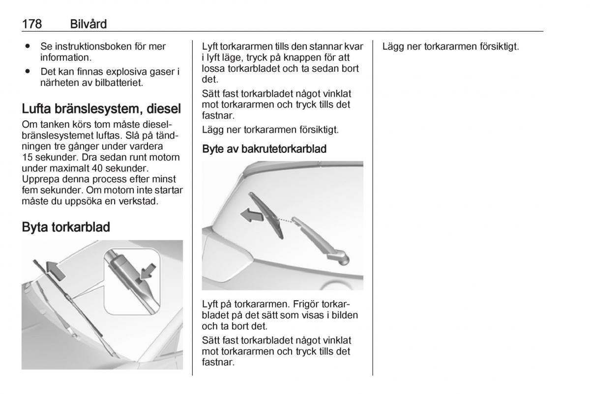 Opel Crossland X instruktionsbok / page 180