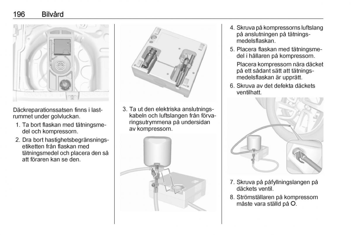 Opel Crossland X instruktionsbok / page 198