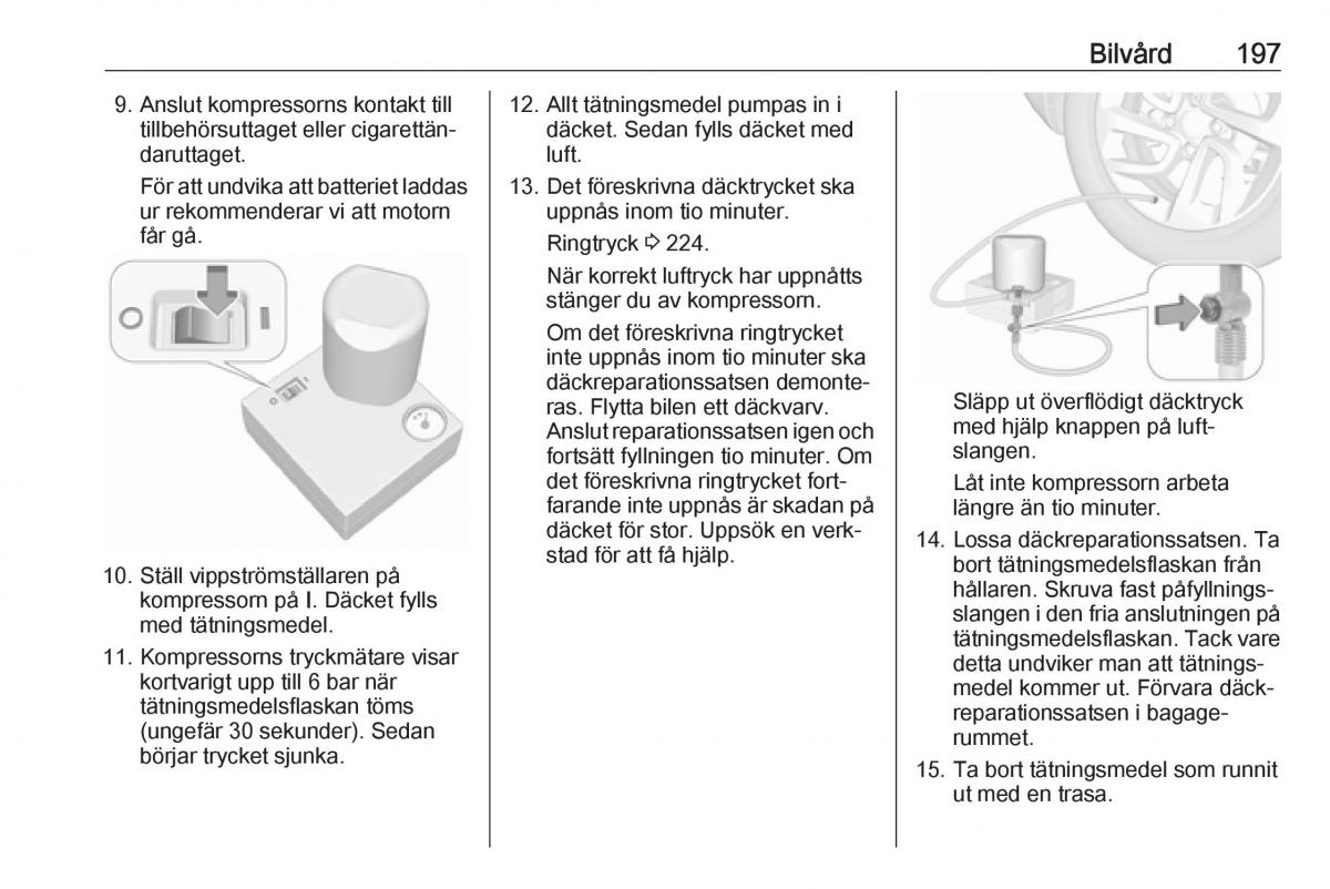 Opel Crossland X instruktionsbok / page 199