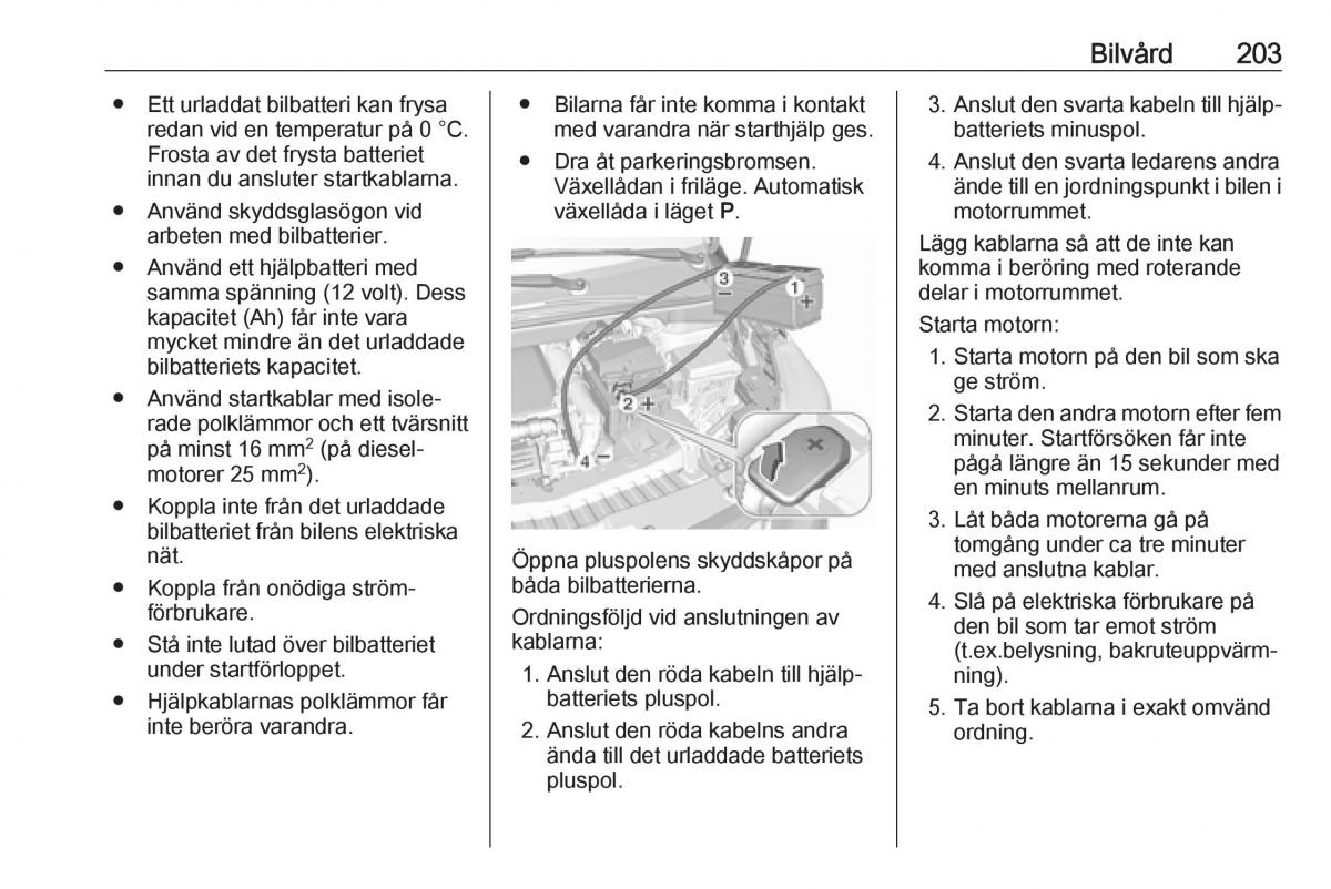 Opel Crossland X instruktionsbok / page 205