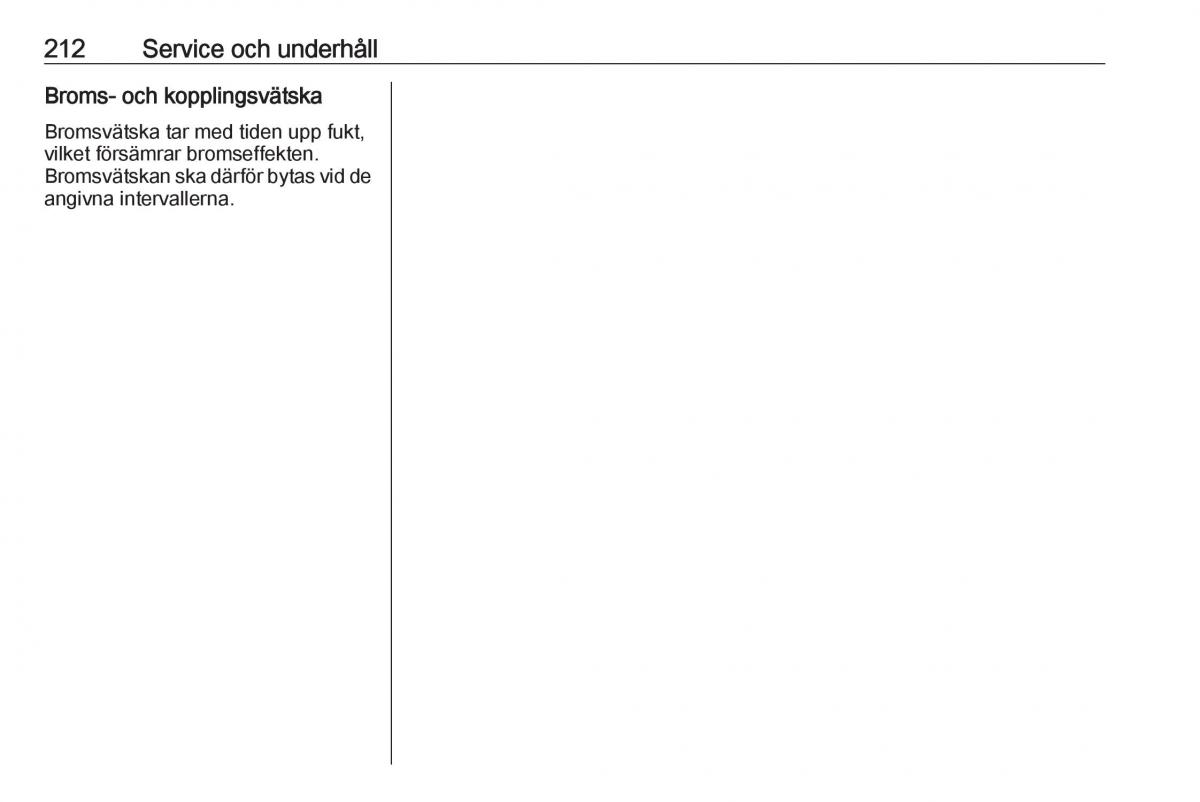 Opel Crossland X instruktionsbok / page 214