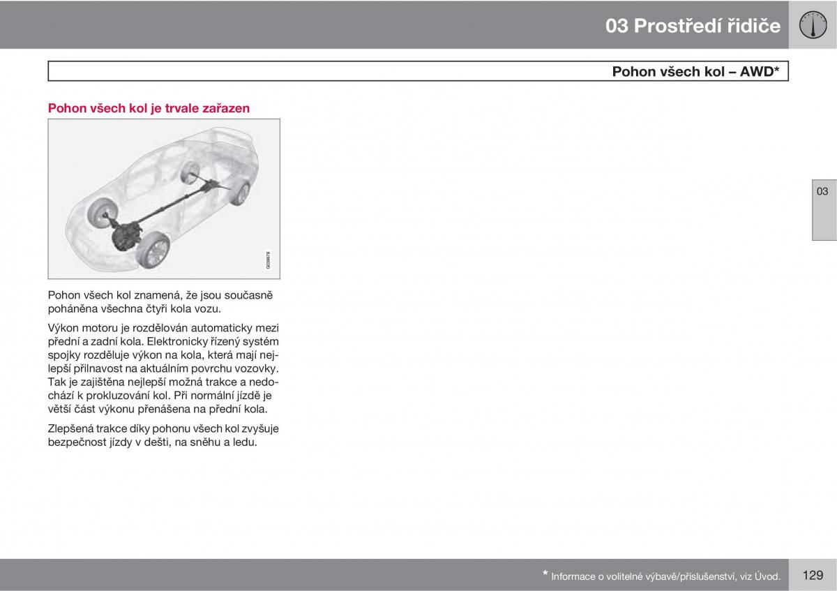 Volvo XC60 I 1 navod k obsludze / page 131