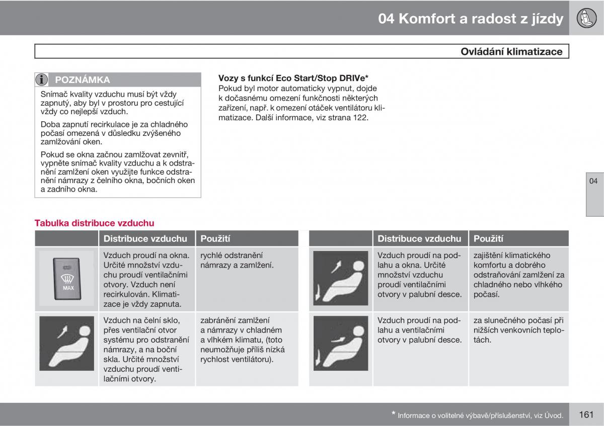 Volvo XC60 I 1 navod k obsludze / page 163