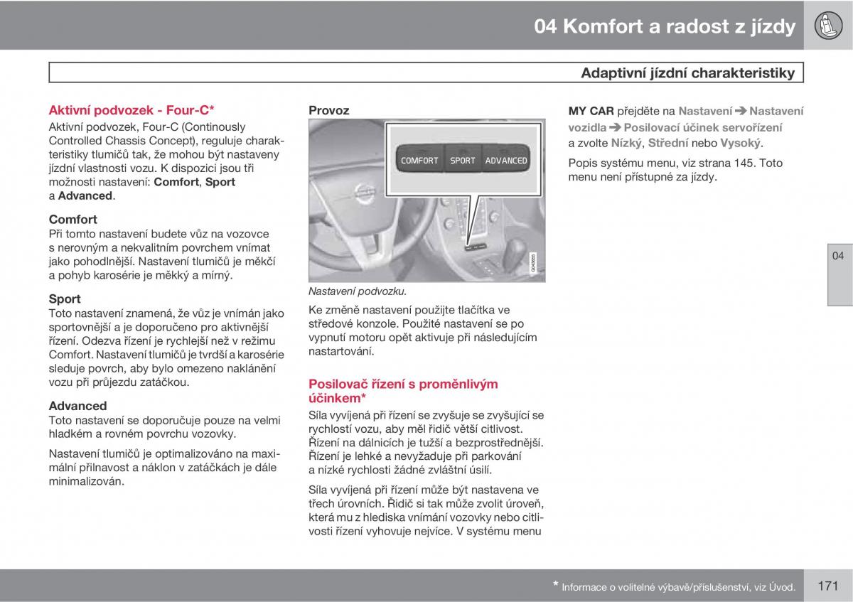 Volvo XC60 I 1 navod k obsludze / page 173