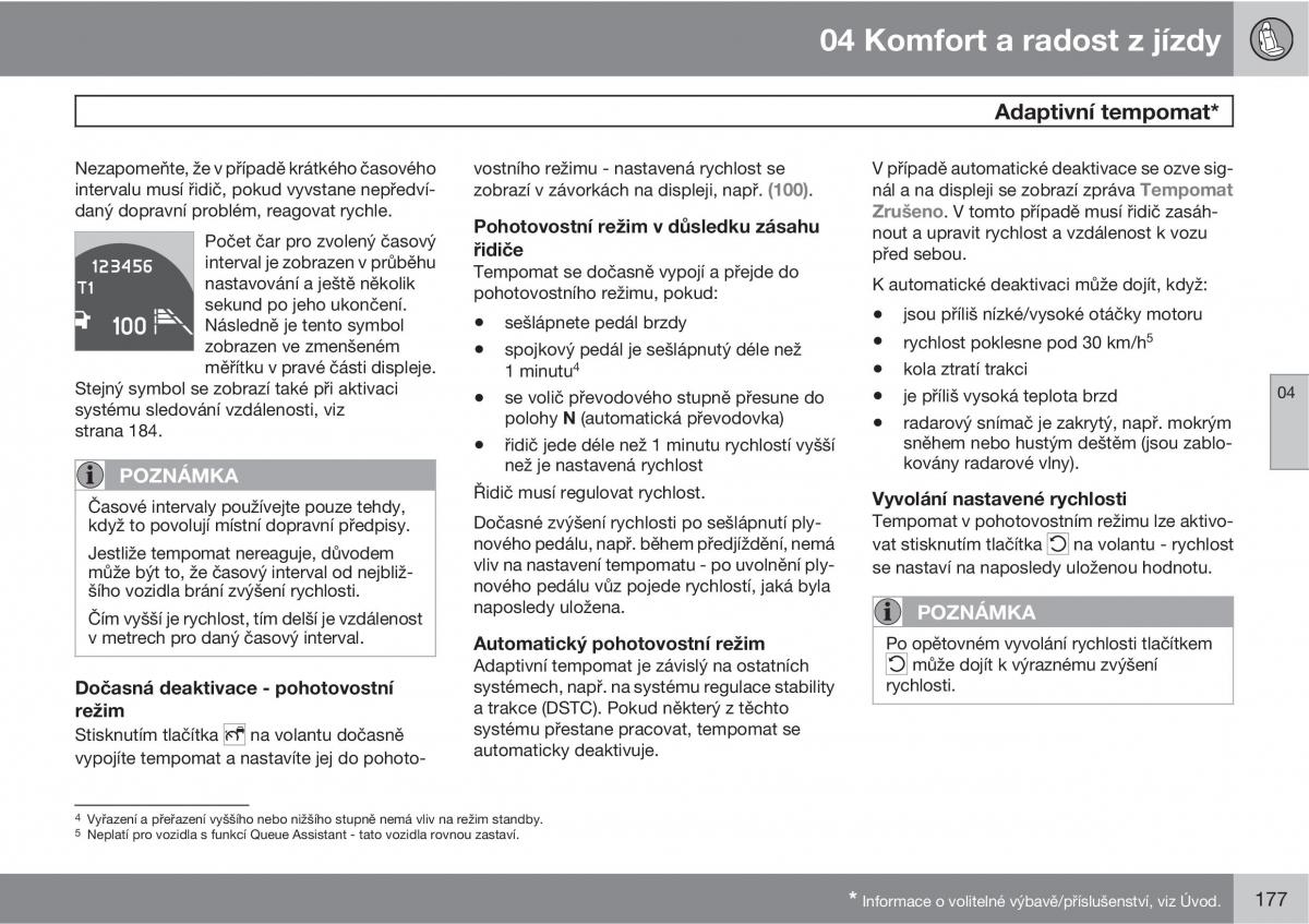 Volvo XC60 I 1 navod k obsludze / page 179